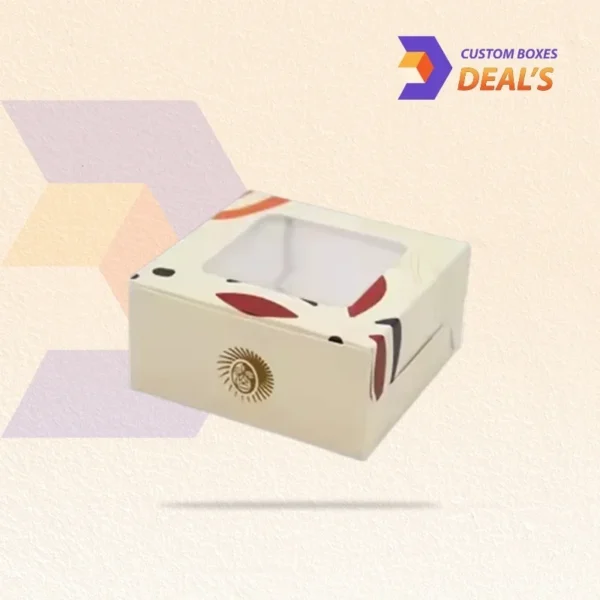 Custom bagel boxes for bakery takeaway packaging