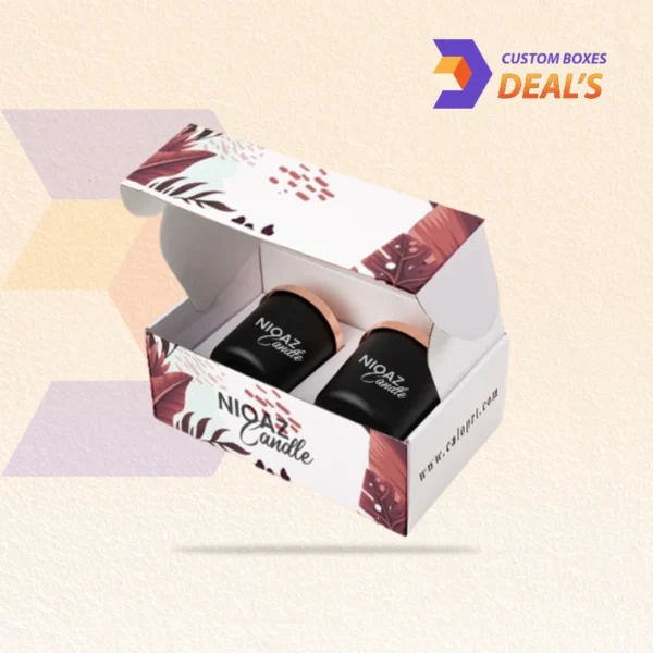 Custom candle mailer boxes at wholesale prices