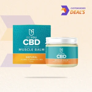 Custom CBD balm boxes wholesale packaging