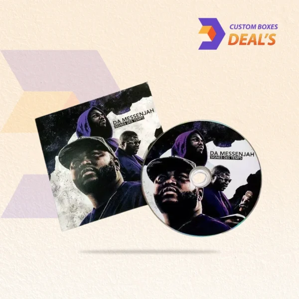 Custom printed CD sleeves with logo