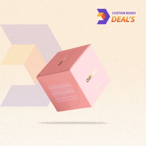 Custom Cube Packaging Boxes