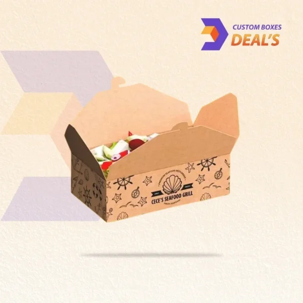 Custom digital printed food grade boxes for safe food packaging