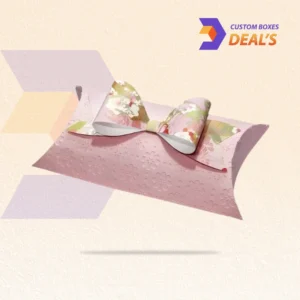 Custom gift pillow boxes at wholesale prices