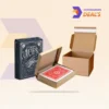 Custom printed playing card boxes with logo