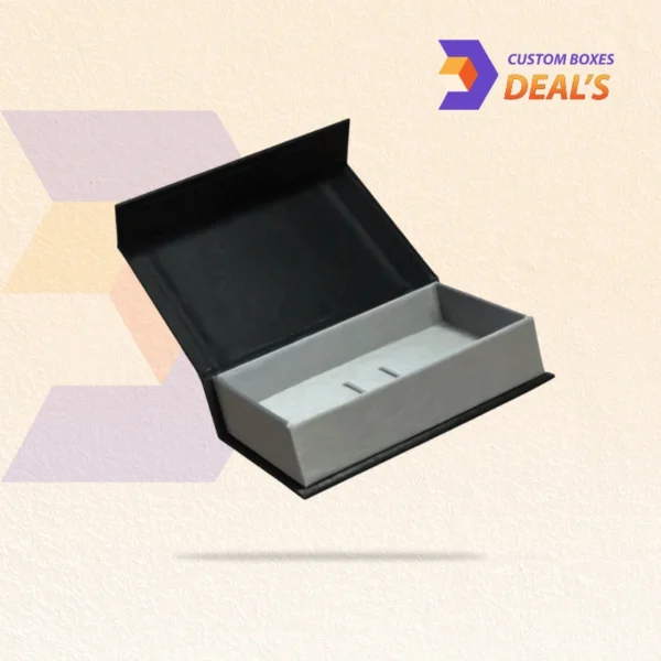 Custom printed rigid boxes with inserts for multiple items