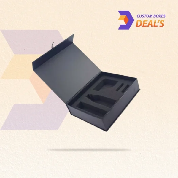 Custom rigid boxes with foam inserts for premium product protection
