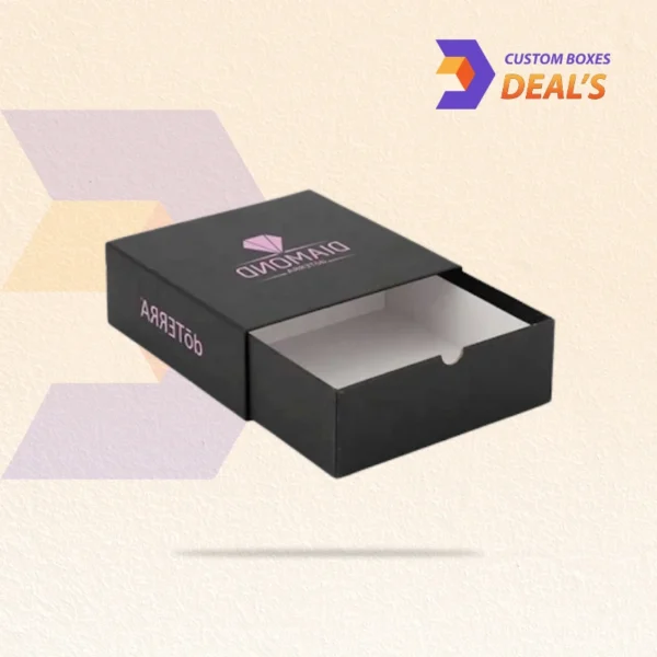 Custom rigid slide boxes for premium product packaging