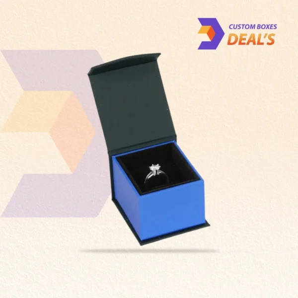 Custom ring boxes with logo at wholesale prices