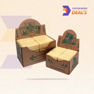 Custom soap display boxes with logo at wholesale prices