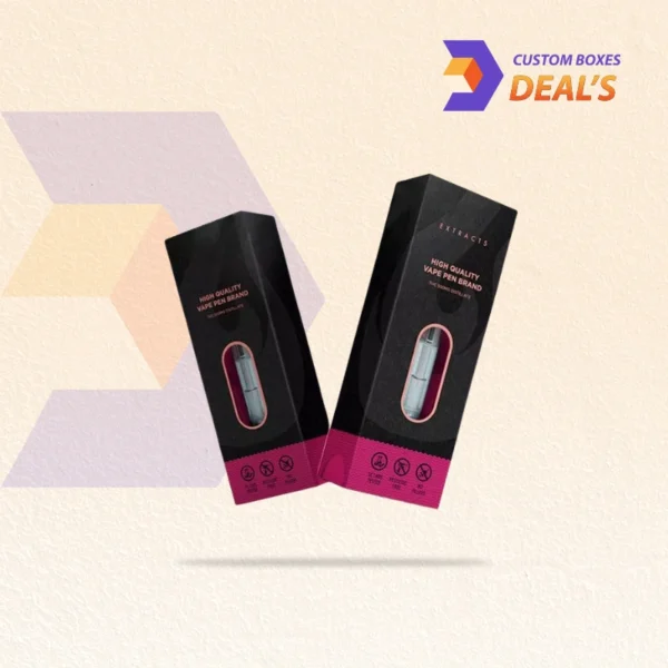 Custom vape boxes with window for display