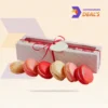 Decorative French macaron box for gift presentation