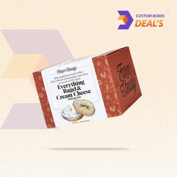 Durable custom bagel boxes for cafes and bakeries