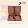Durable custom booklet rigid boxes for high-end retail packaging