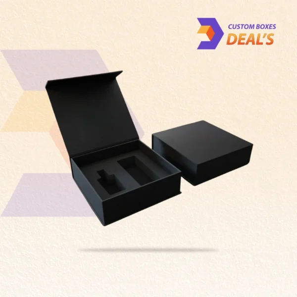 Durable rigid boxes with inserts for safe product storage