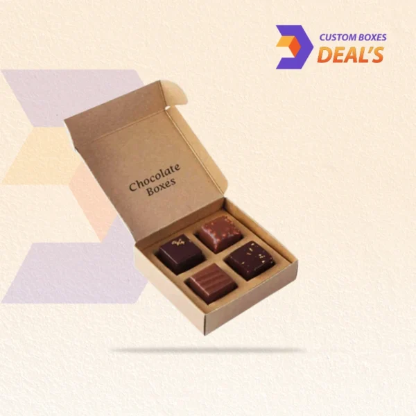 Eco-friendly CBD chocolate packaging boxes