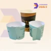 Eco-friendly kraft coffee cup sleeves bulk