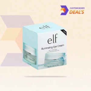 Eco-friendly kraft eye cream boxes for cosmetic products