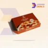 Gloss-finished custom frozen pizza box for retail freezer display