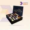 High-end chocolate boxes with personalized branding and logo