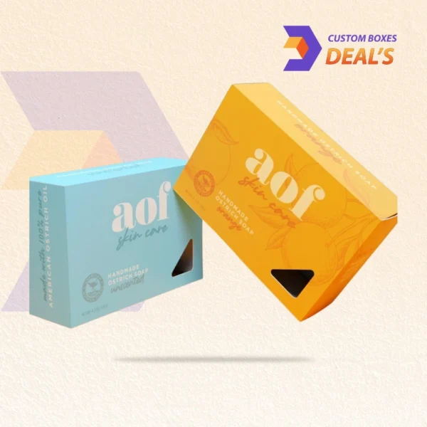 Kraft soap packaging for handmade soaps