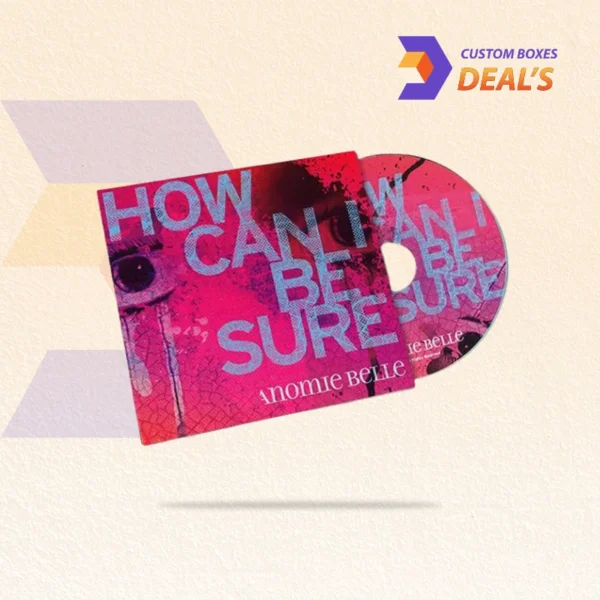 Custom paper CD sleeve with window