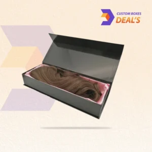 Personalized rigid boxes for premium hair extensions
