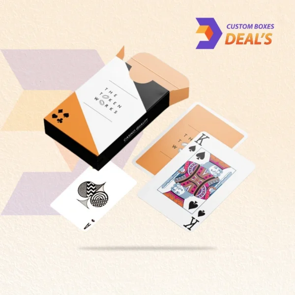 Personalized tuck boxes for playing cards