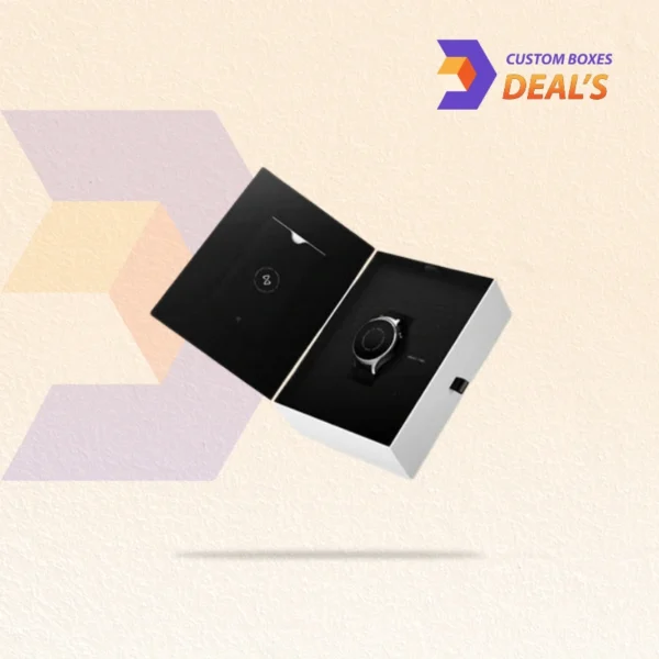 Premium rigid gift packaging boxes with logo printing