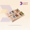 Recyclable custom design kraft food packaging boxes for restaurants