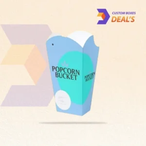 Vibrant digital print snack boxes for popcorn serving