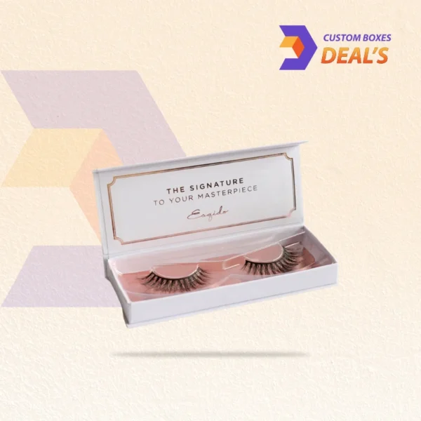 Wholesale eyelash boxes with custom printed designs
