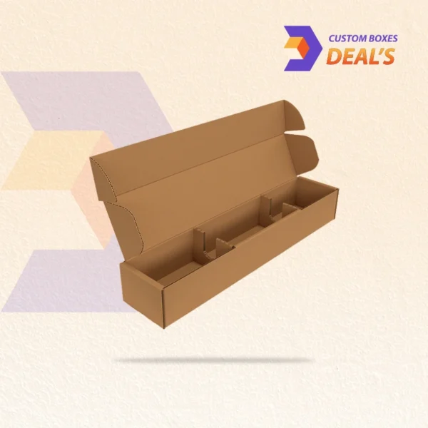 Eco-friendly boxes with dividers and inserts for safe storage