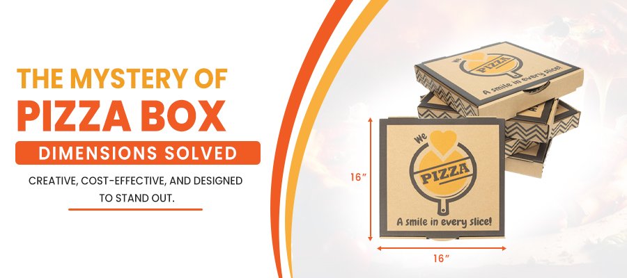 The Mystery of Pizza Box Dimensions Solved
