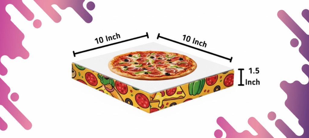 How to Create 10-inch Pizza Box