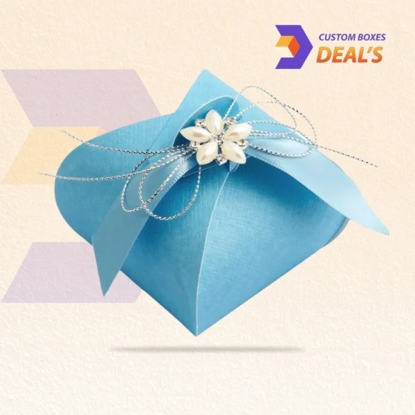 Elegant Wedding Cookie Favor Box