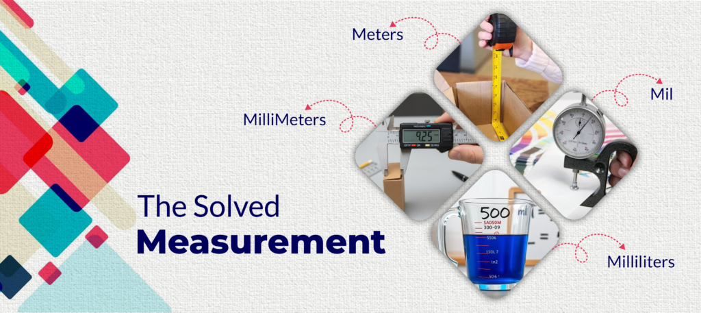 The Solved Measurement - Difference BW M, mm, ml, and mil