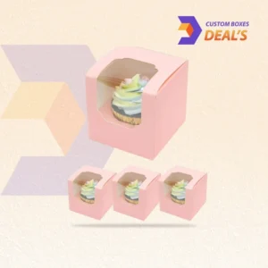 colorful mini cupcake boxes for gifting and parties