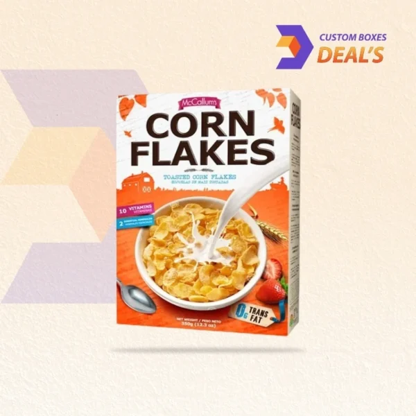 large corn flakes breakfast box