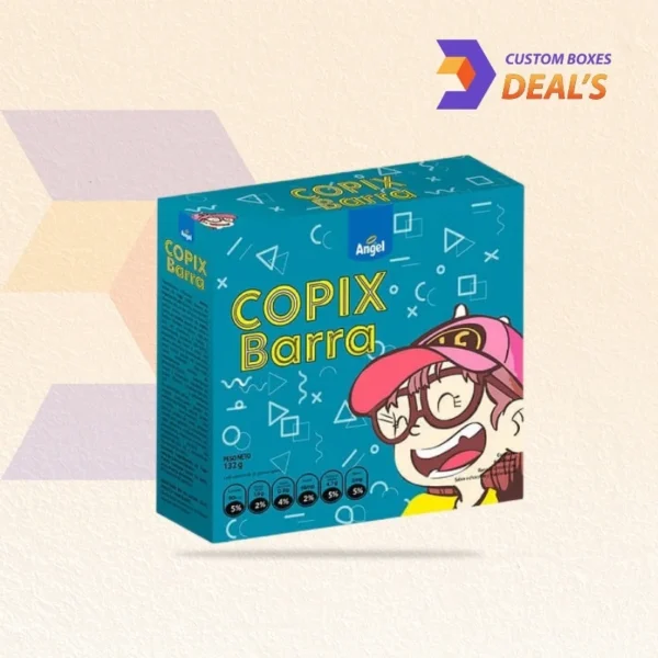 novelty cereal boxes featuring jokes and playful illustrations