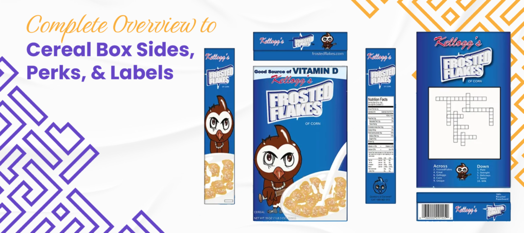 Complete Overview to Cereal Box Sides, Perks, and Labels
