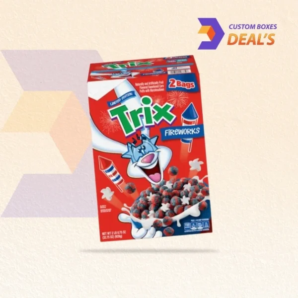 collectible Trix cereal box with special edition artwork