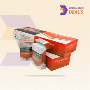 retail-ready cigarette cartons stacked on shelves