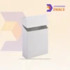 plain unbranded paper flip top cigarette boxes
