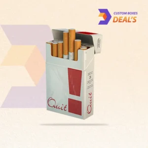 bulk paper cigarette boxes in white for wholesale supply