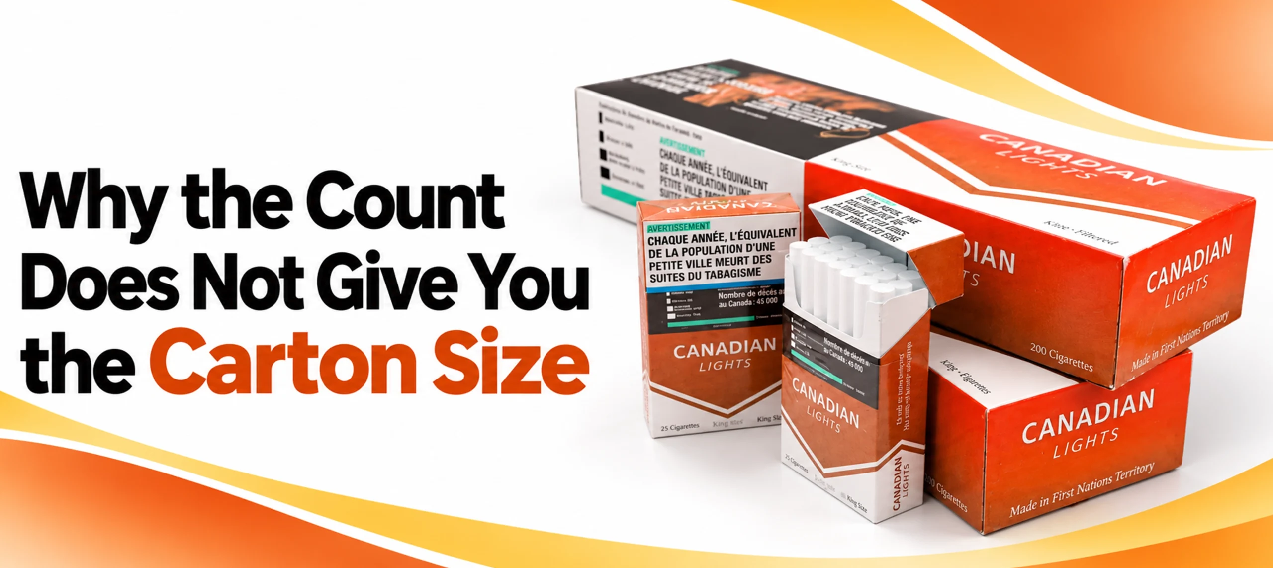 Why the Count Does Not Give You the Carton Size