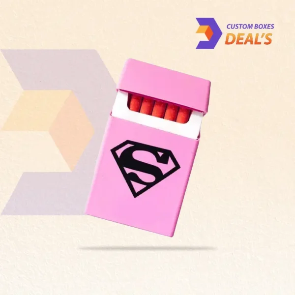 Colorful Flip Top Cigarette Box