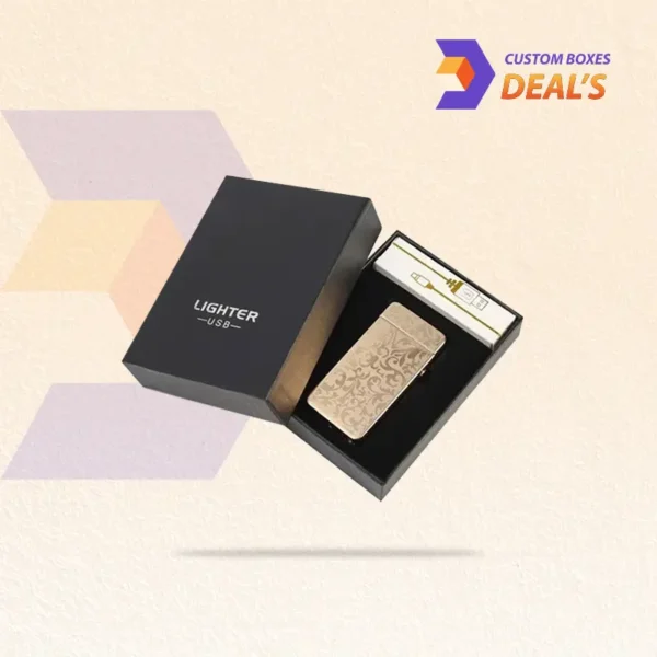 custom printed packaging box designed for cigarette lighters