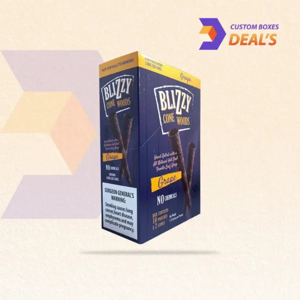 packaging boxes designed to hold pre roll cigarette cones securely
