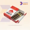 Close-up of premium small cigarette box showing detailed finish for USA market