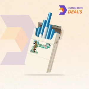 Close View of Unique Cigarette Box Finish